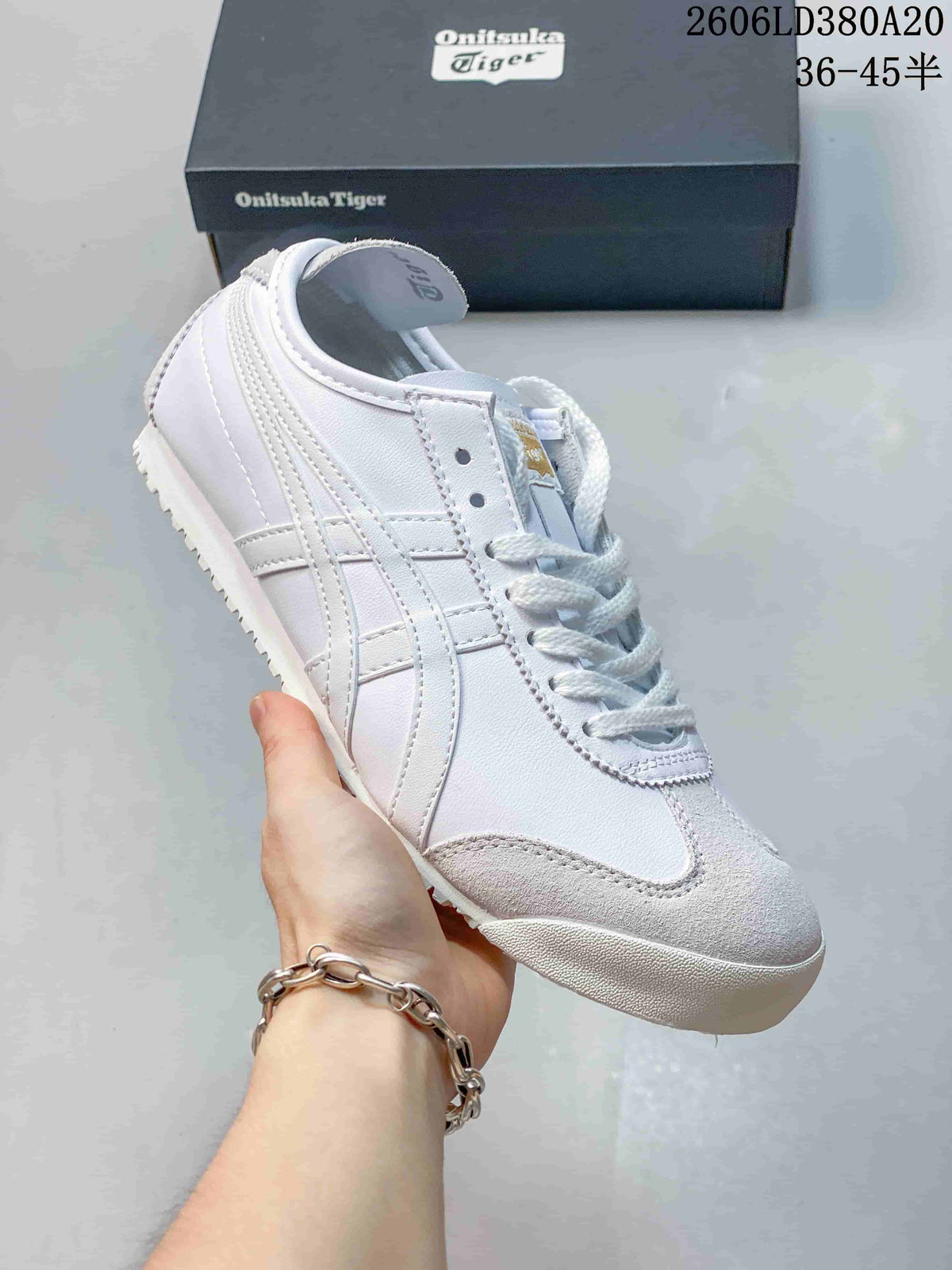 Onitsuka Tiger Mexico 66 White Slip-On Sneakers