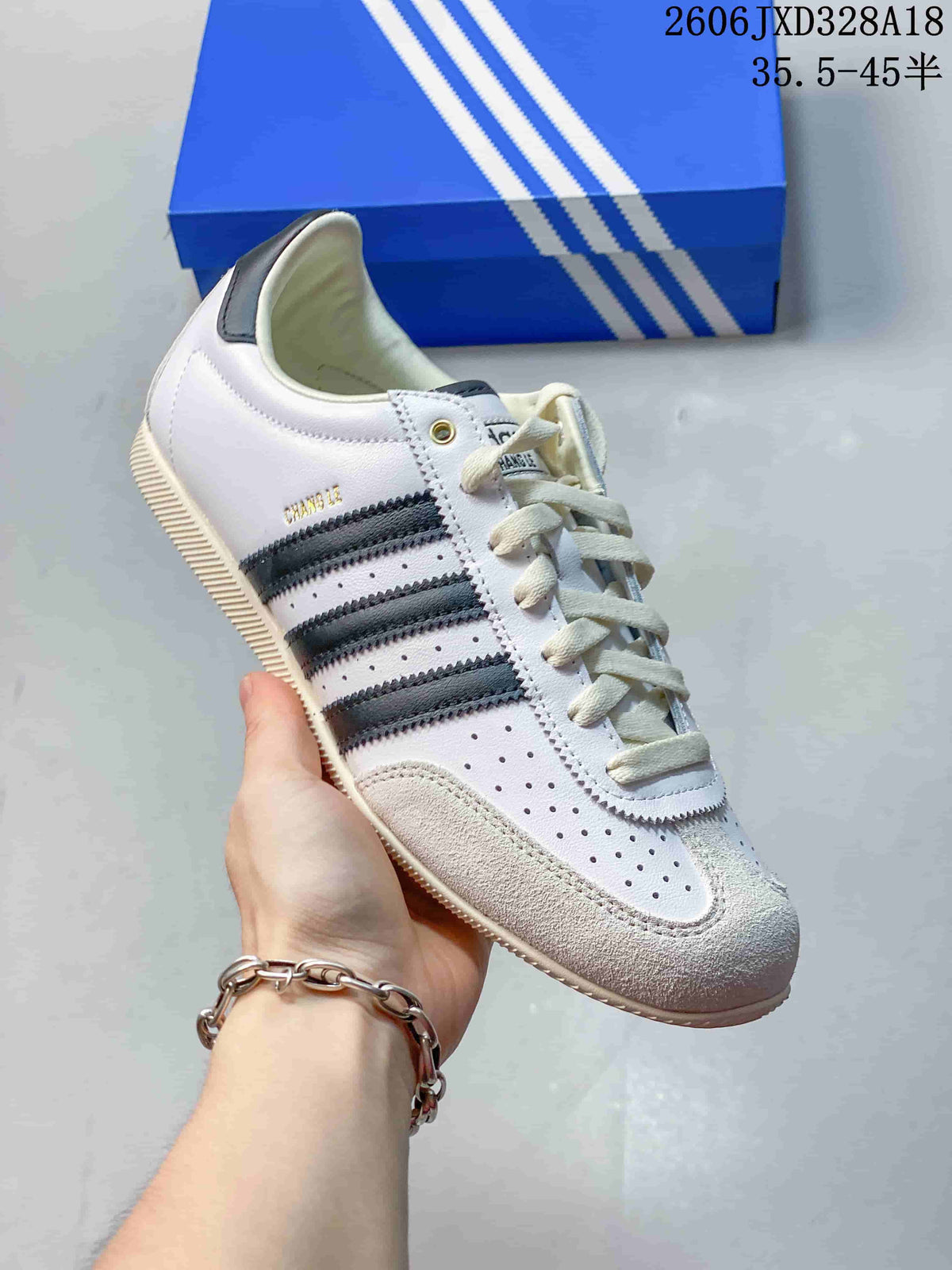 adidas Originals Japan White and Black Casual Sneakers