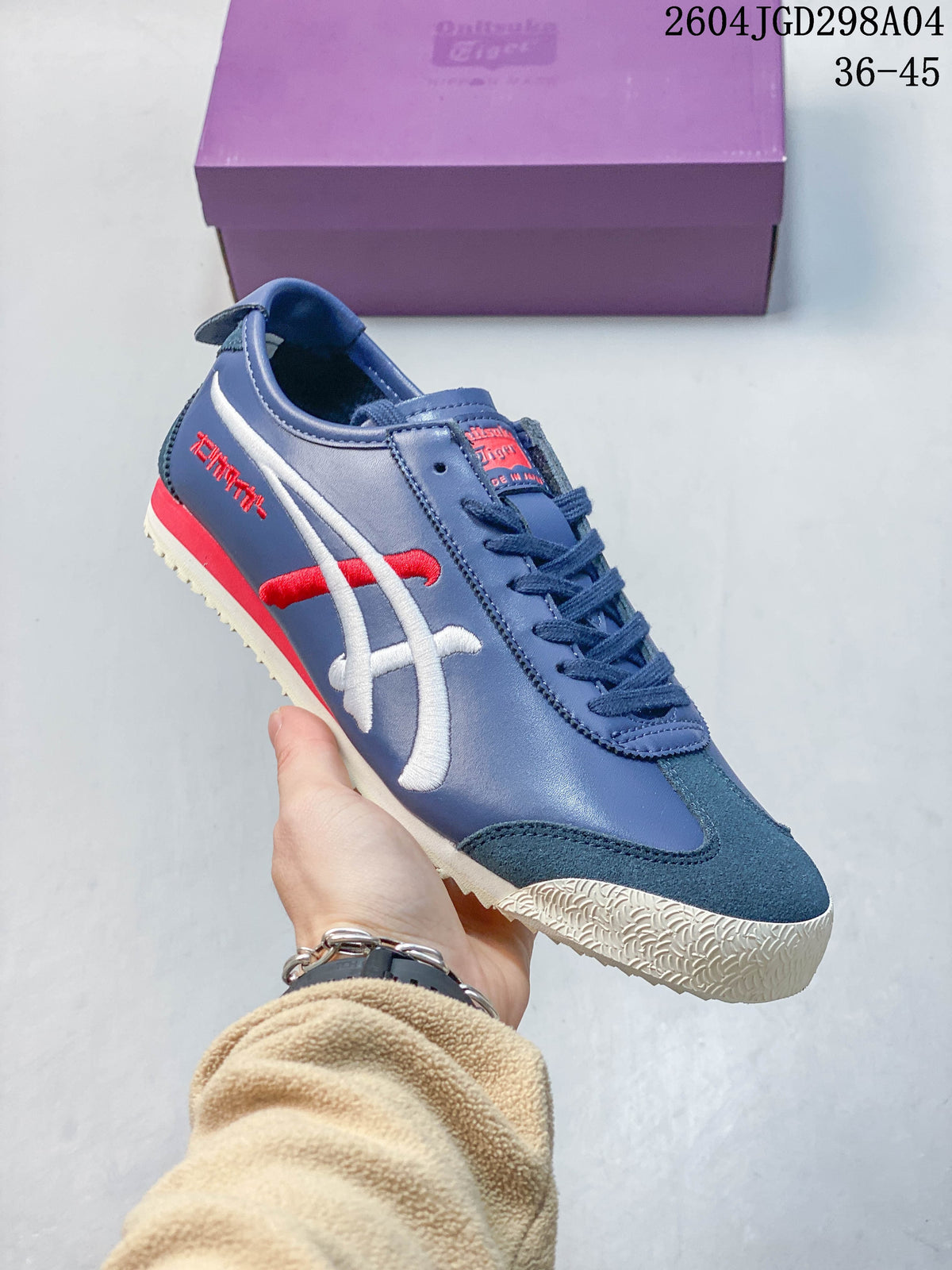 Onitsuka Tiger Mexico 66 Deluxe Sneakers Blue Red
