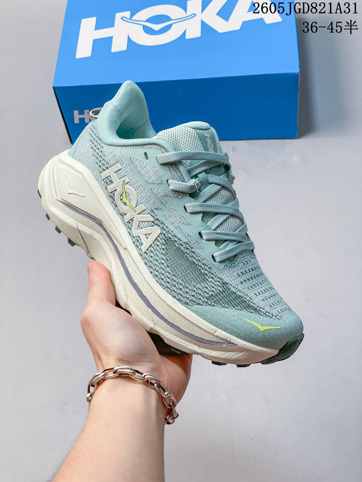 HOKA Challenger 8 Trail Running Shoes – Light Blue