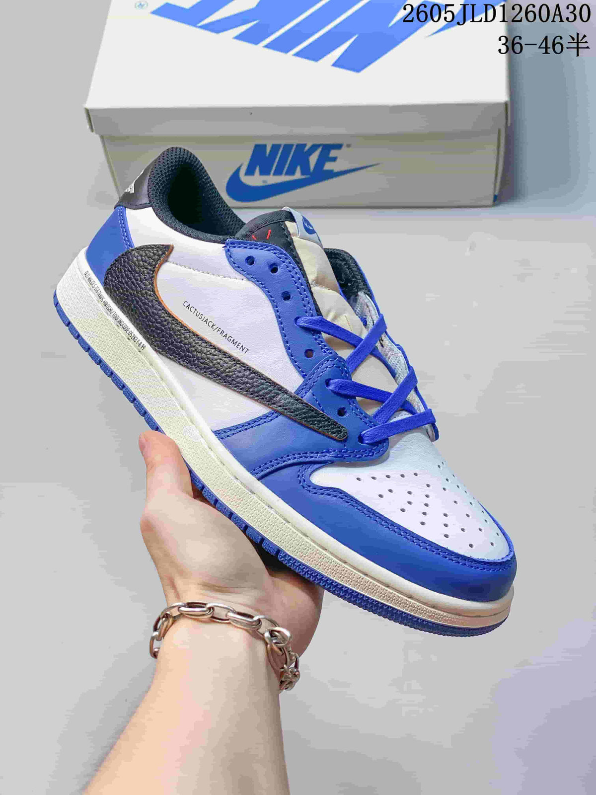 Jordan Air Jordan 1 Low Sneakers Blue White CZ0790-005