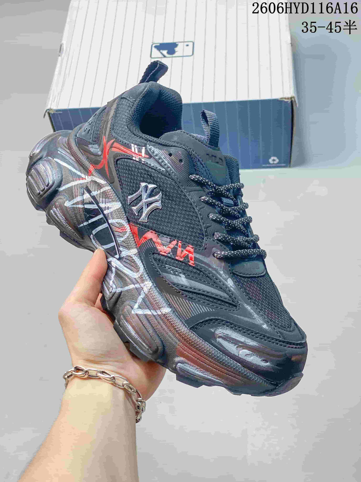 MLB NY Graffiti Chunky Sneakers, Charcoal