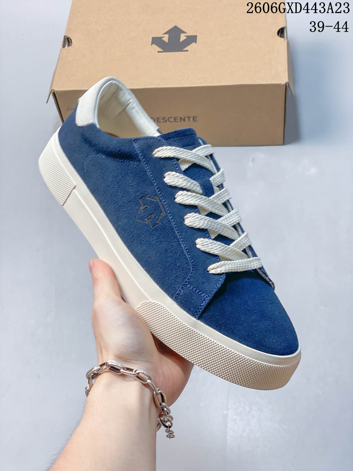 DESCENTE Chron Chron Men's Retro Court Sneakers 06GXD443A23