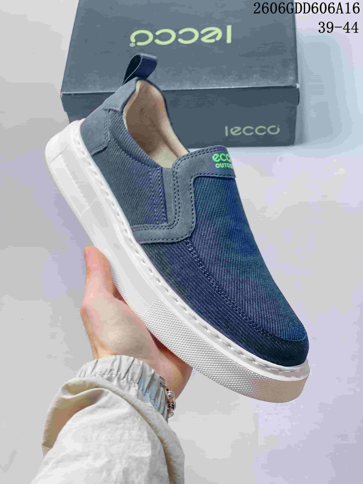 ECCO 621060ASQEE Navy Slip-On Sneakers 06GDD606A16