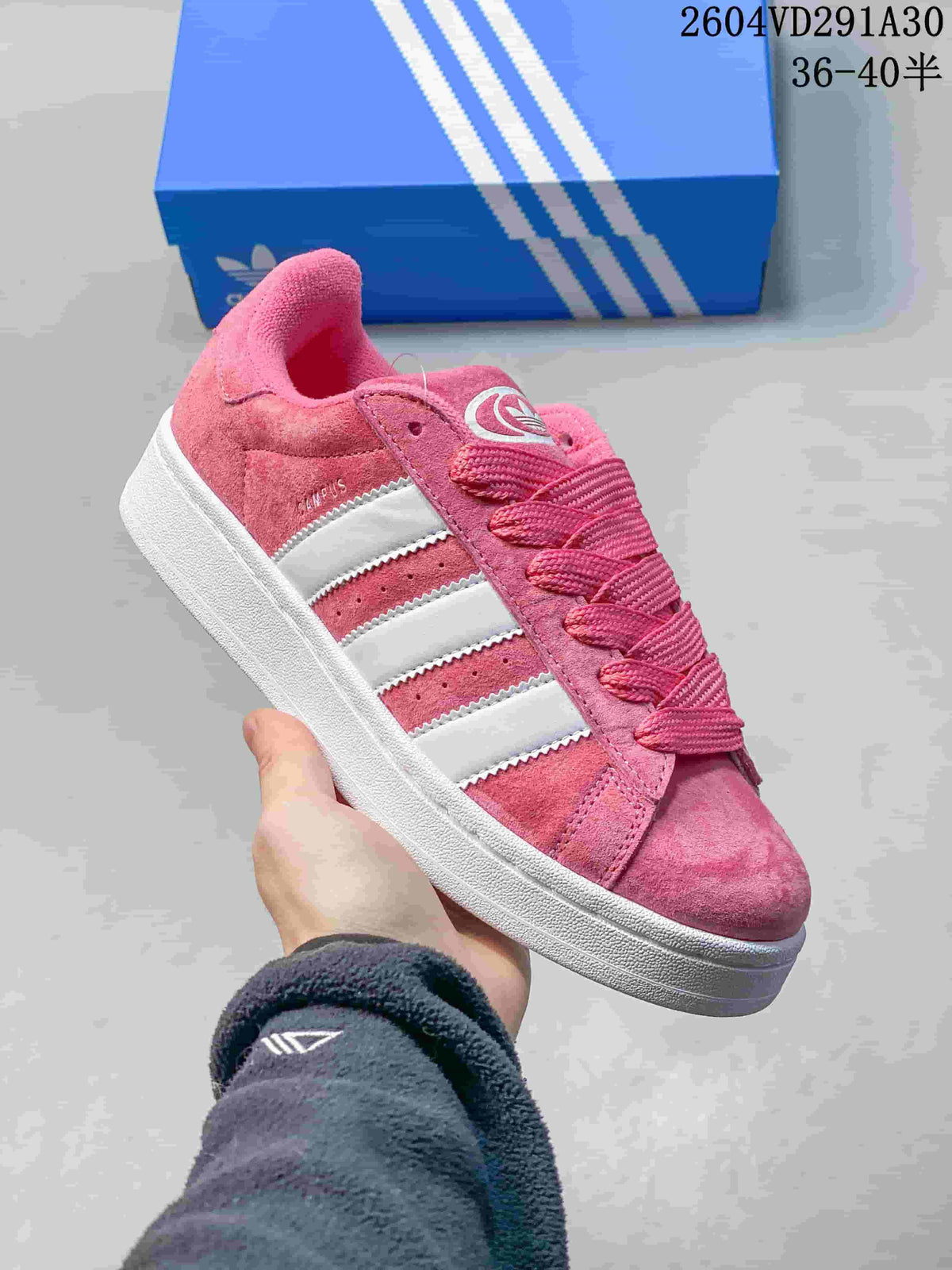 Adidas Campus 00s Pink Low-Top Sneakers ID7028