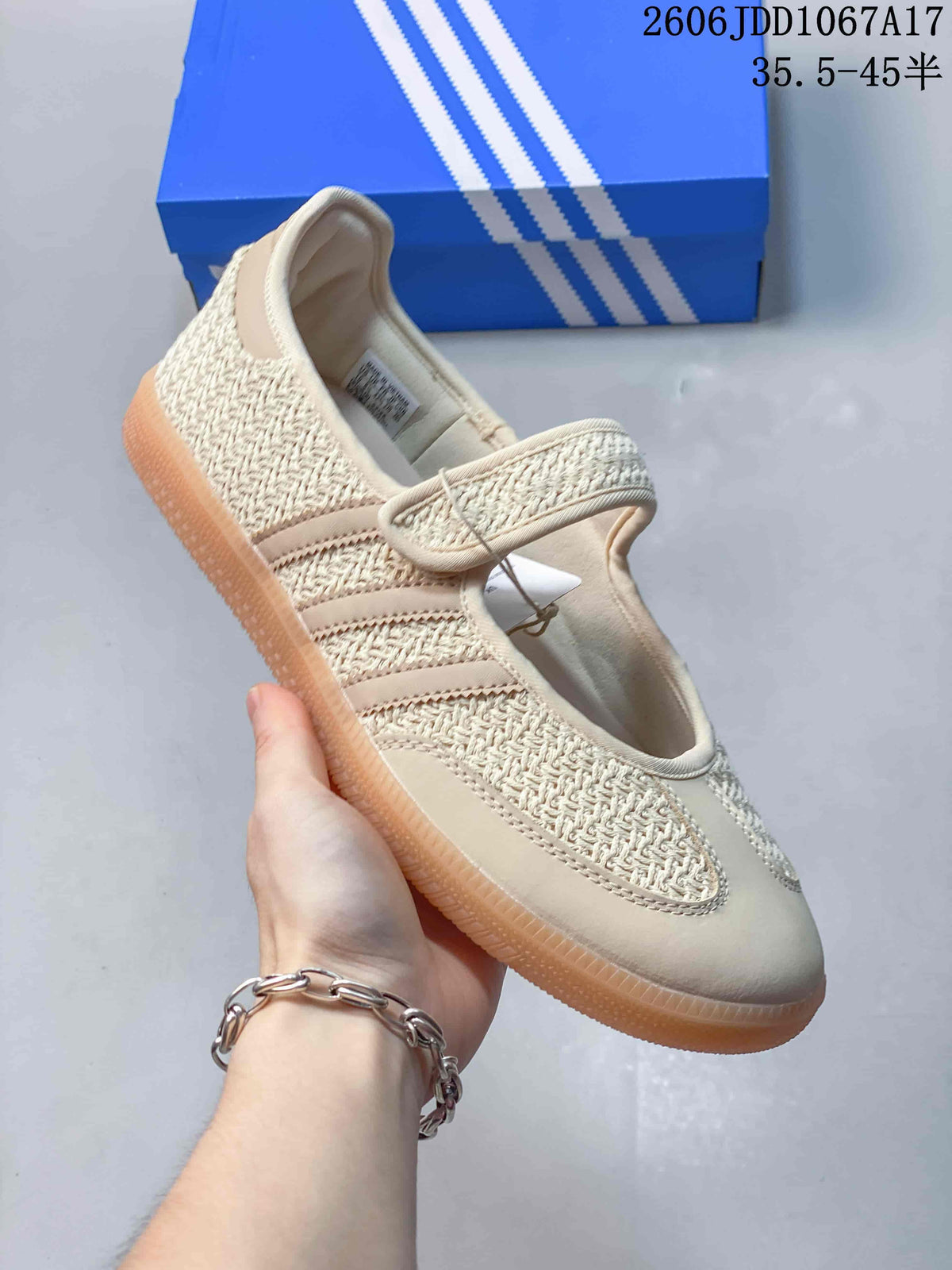 Adidas Originals Gazelle Mary Jane Sneakers, Cream