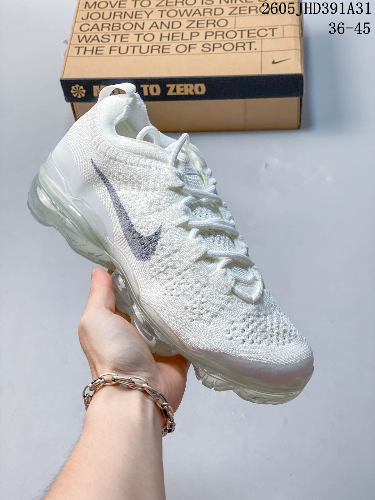Nike Air VaporMax 2023 Flyknit White Running Shoes