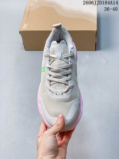 On Cloudpulse Next Women's Running Sneakers, Gray Pink