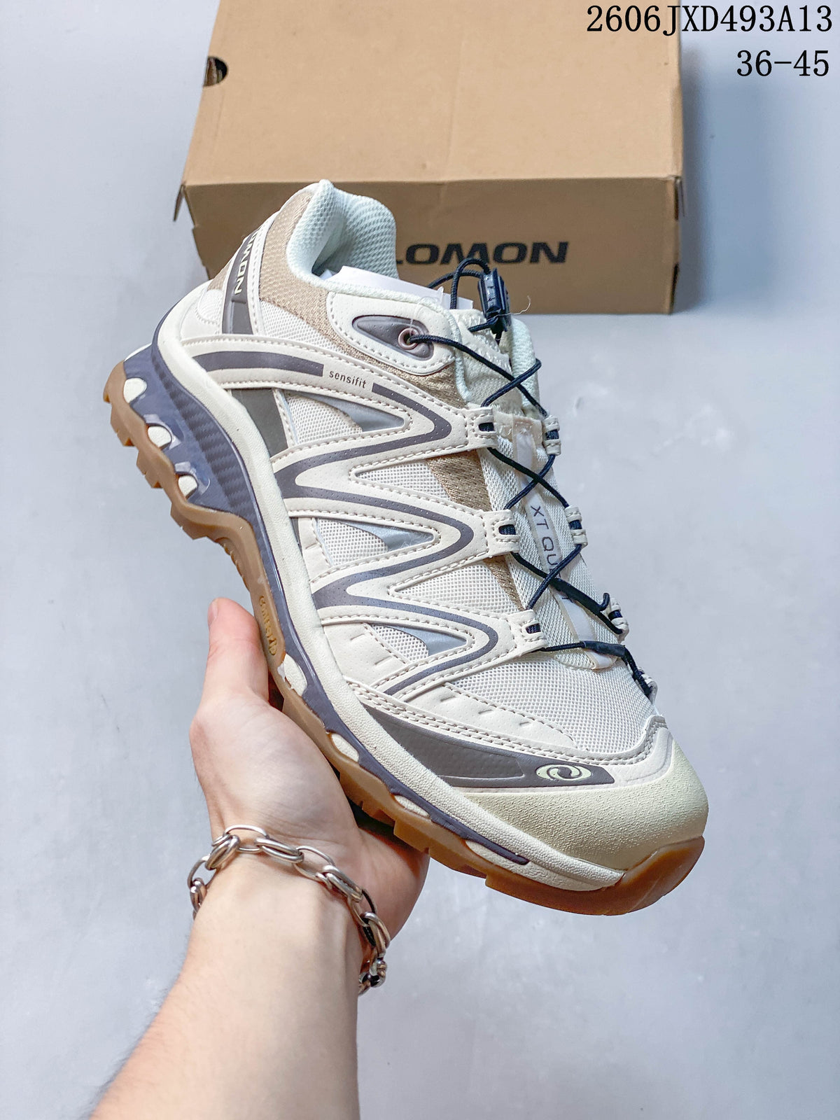 Salomon XA Pro 3D Outdoor Sneakers, Sand Gray
