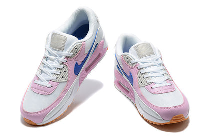 Nike Air Max 90 Sneakers White Pink Blue DX3316-100