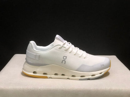 On Cloudnova Form 2 Sneakers White and Gray