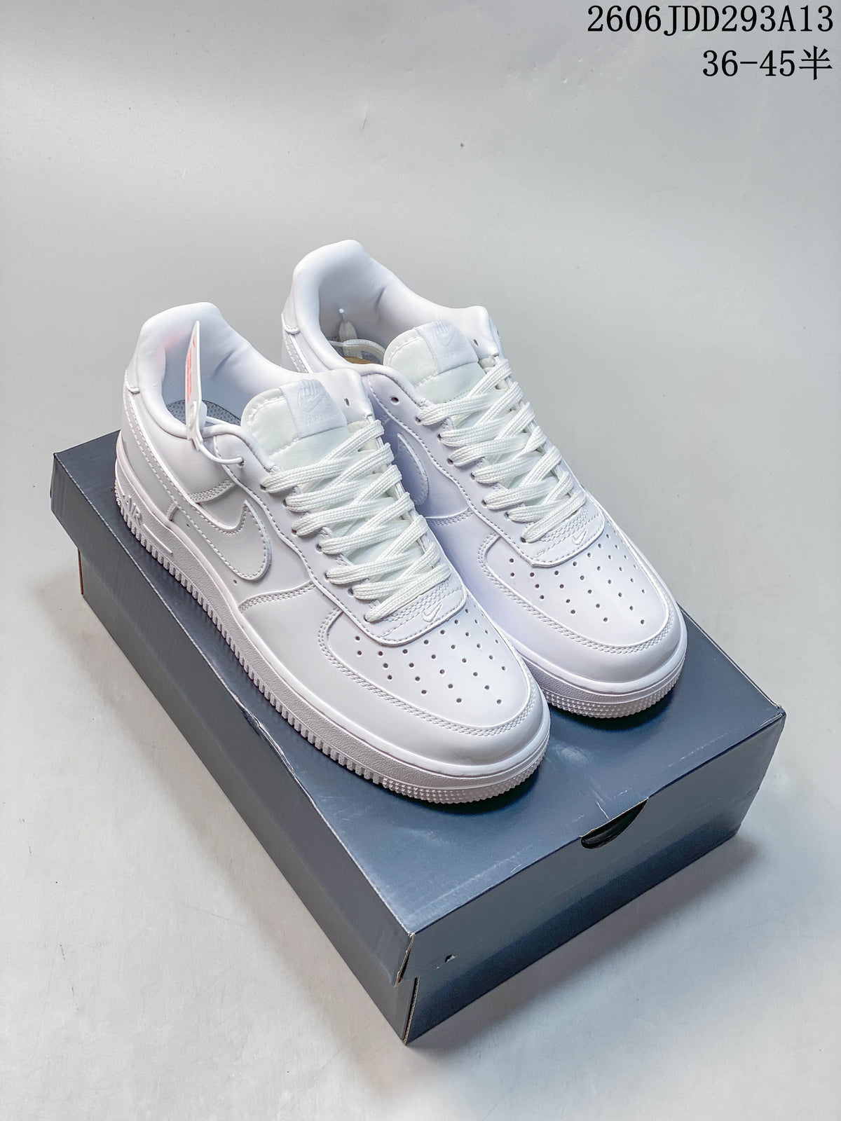 Nike Air Force 1 '07 Low Sneakers, White and Black