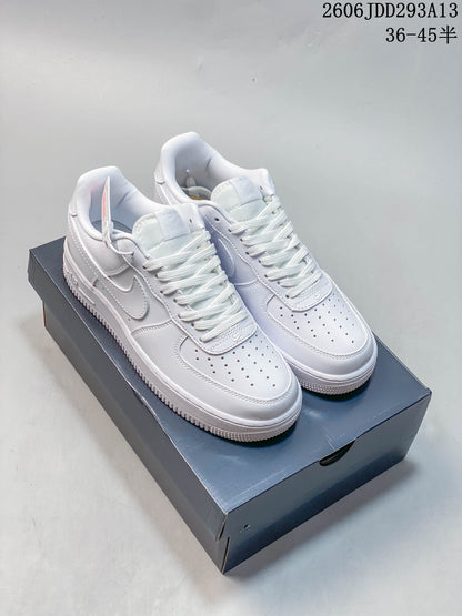 Nike Air Force 1 '07 Low Sneakers, White and Black