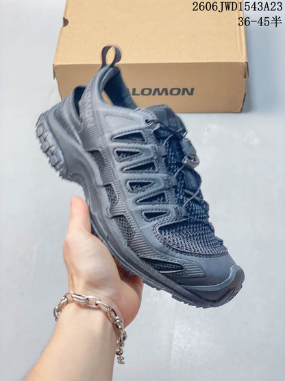 Salomon XA Pro 3D Amphib Low-Top Trail Shoes, Gray