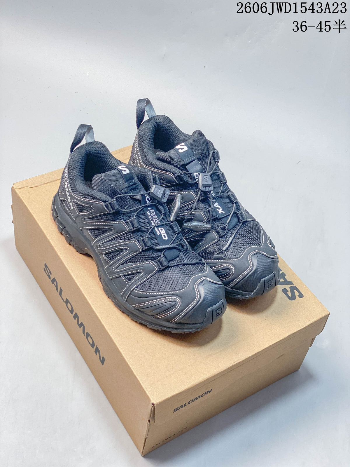 Salomon XA Pro 3D Low-Top Trail Running Shoes, Charcoal
