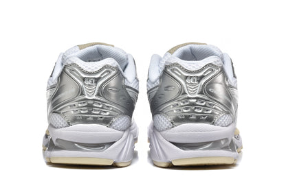 ASICS Gel-Kayano 14 Sneakers in White and Silver