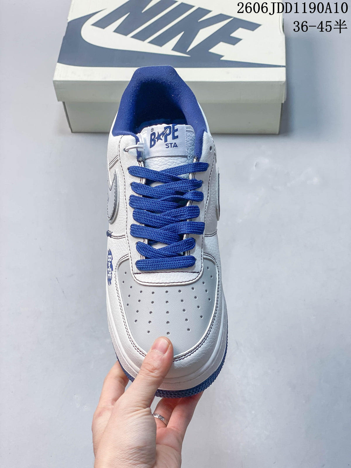 Nike Air Force 1 '07 Low White Blue Sneakers