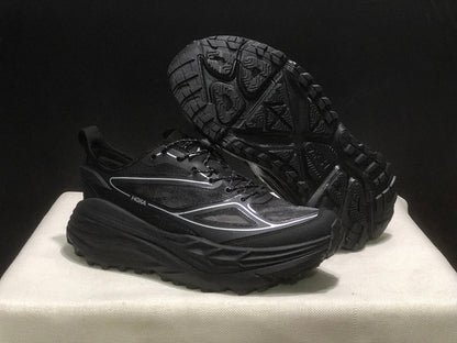 HOKA Stinson One 7 Black Trail Sneakers
