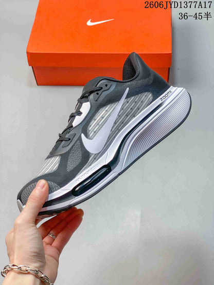 Nike Zoom Plus Running Sneakers in Charcoal and White