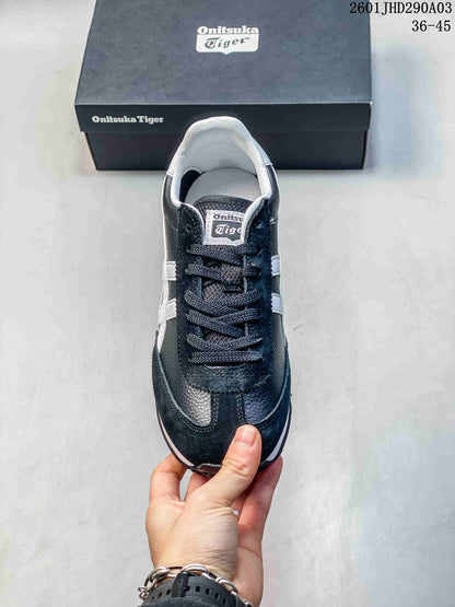 Onitsuka Tiger EDR 78 Retro Sneakers in Navy and Silver