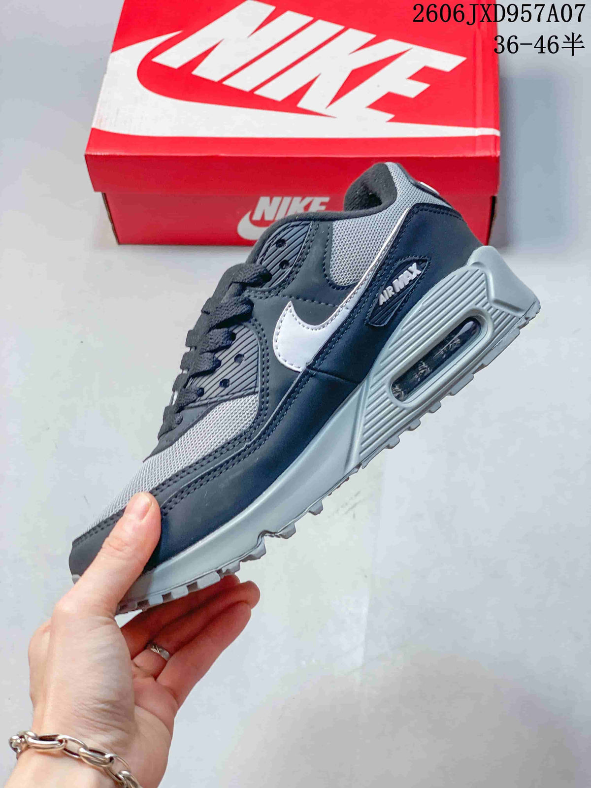 Nike Air Max 90 Sneakers in Navy and Gray