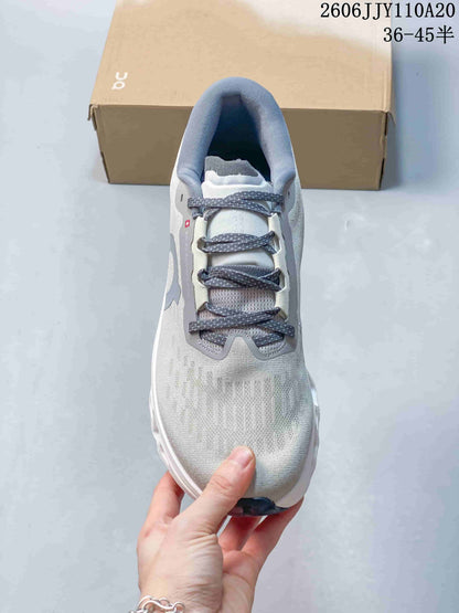 On Cloudmonster 3 Running Shoes, Light Gray