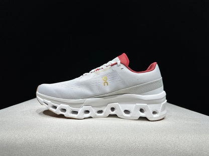 On Cloudmonster 2 Running Shoes Pearl Ivory Gold