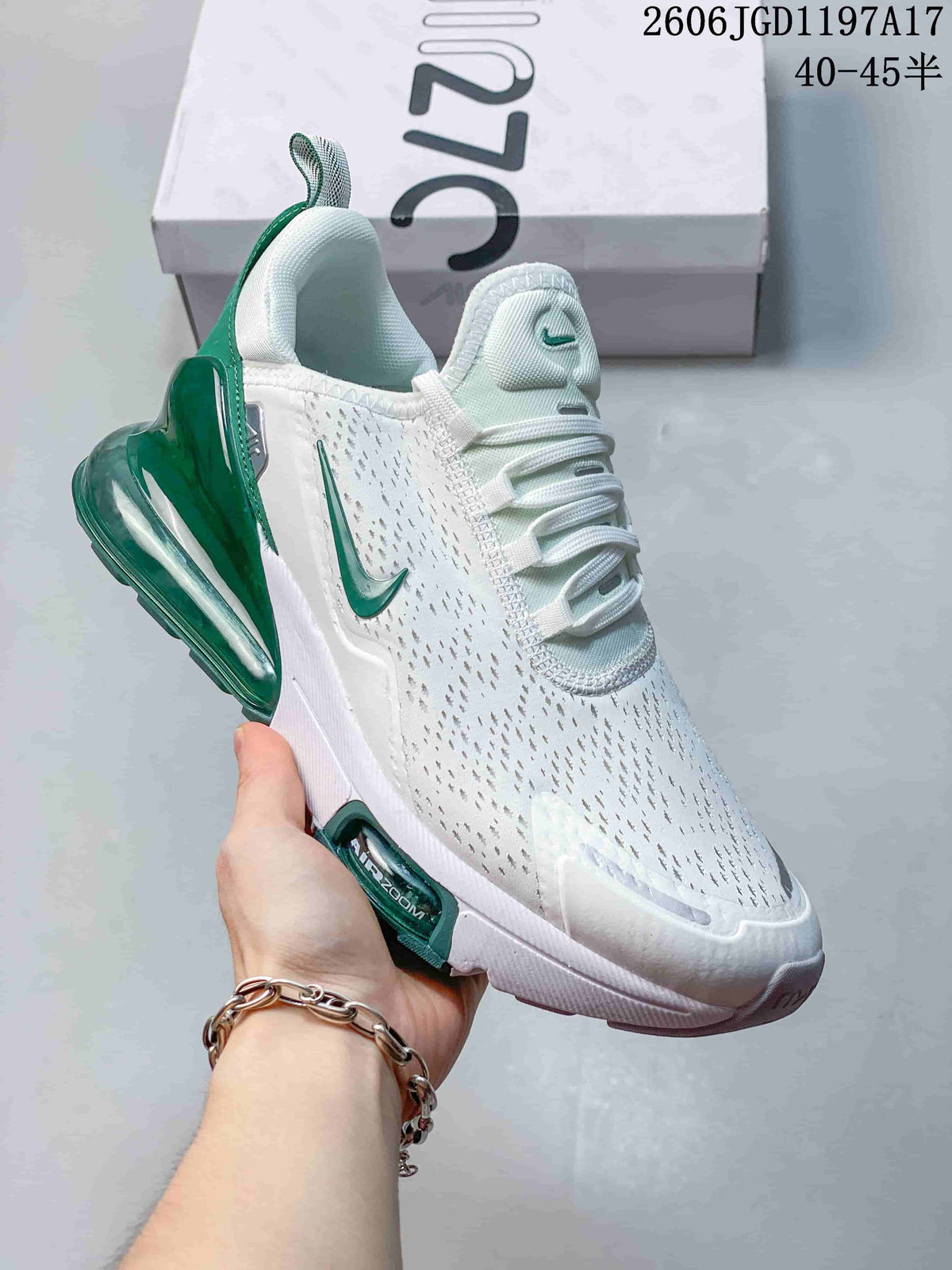 Nike Air Max Pulse White and Green Sneakers
