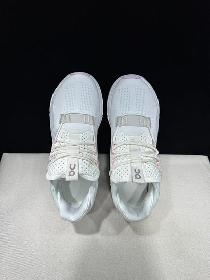 On Cloudnova 2 Sneakers, White and Orchid