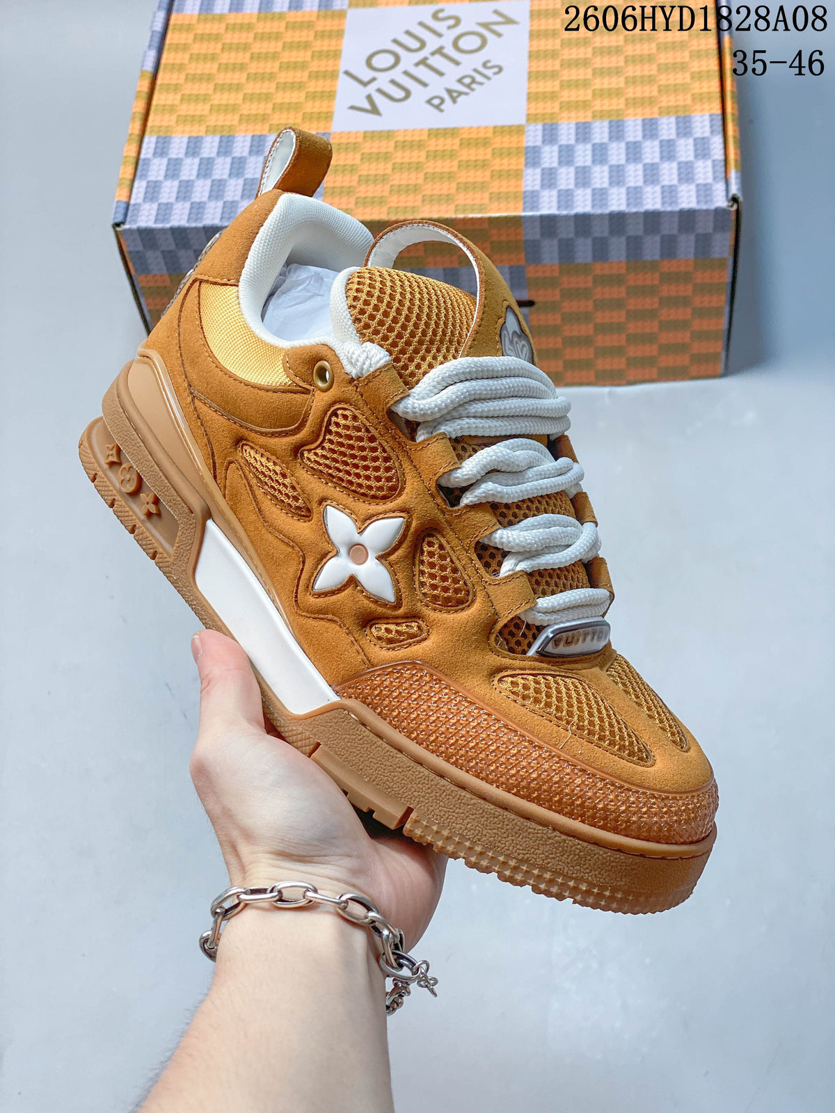 Louis Vuitton LV Trainer Low-Top Sneakers