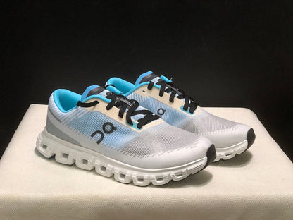 On Cloud 6 Push Sneakers in Blue, Gray and White