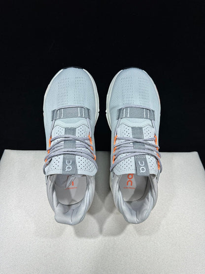 On Cloudnova 2 Sneakers Gray and Orange
