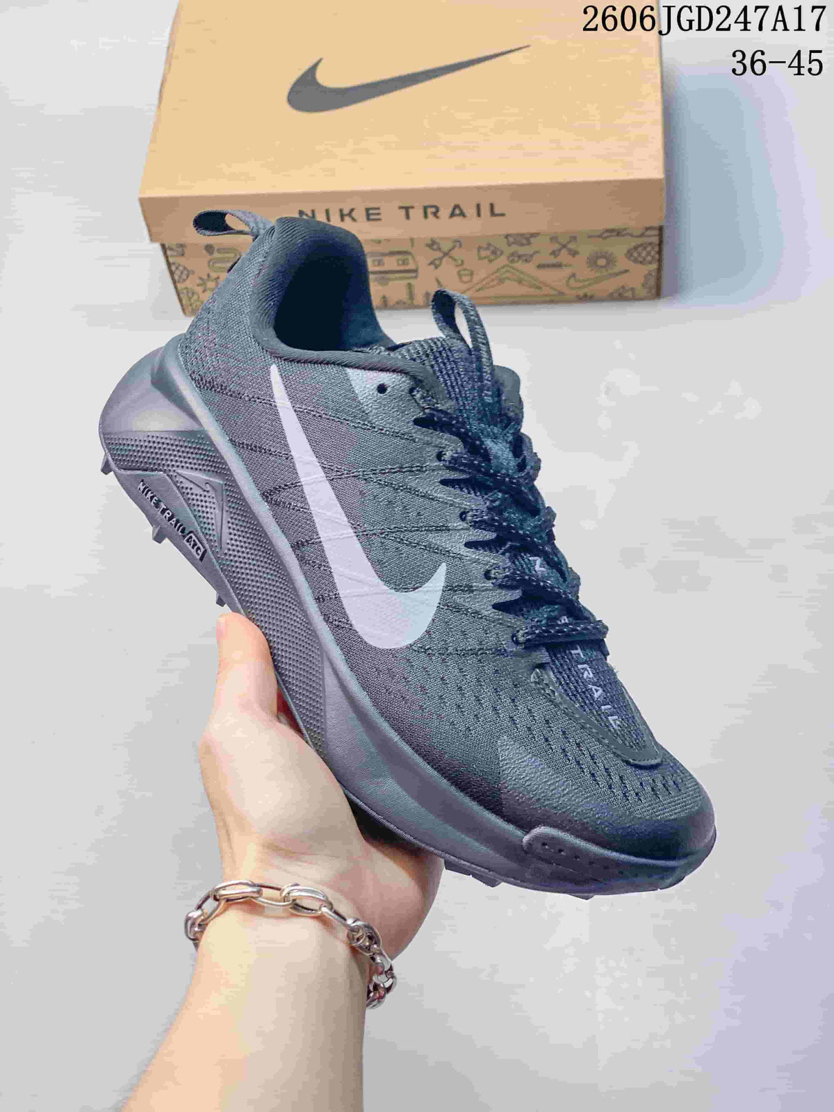 Nike ReactX Wildhorse 10 Trail Running Shoes, Gray