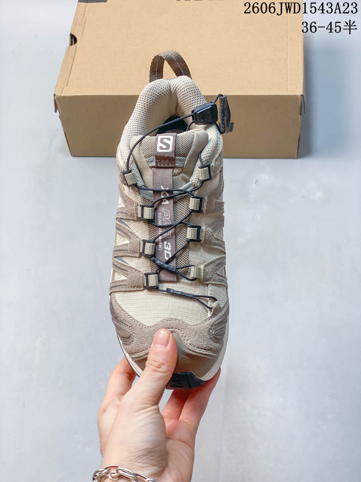 Salomon XA Pro 3D Trail Running Shoes, Beige