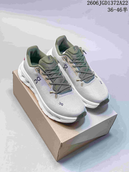 On Cloudtilt Sneakers in White and Olive