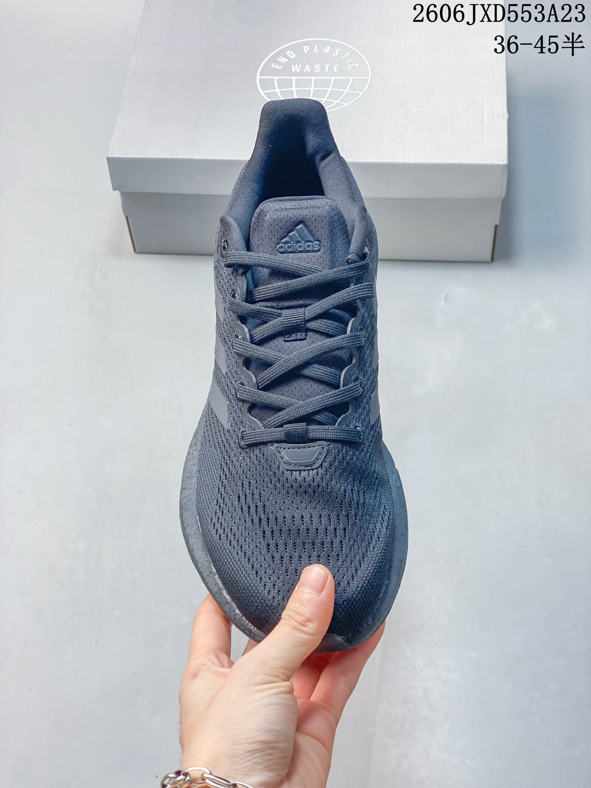 Adidas PureBoost 21 Running Shoes in Charcoal