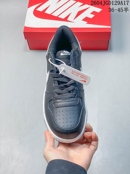 Nike Big Low Low-Top Sneakers, Dark Gray/White, 355152