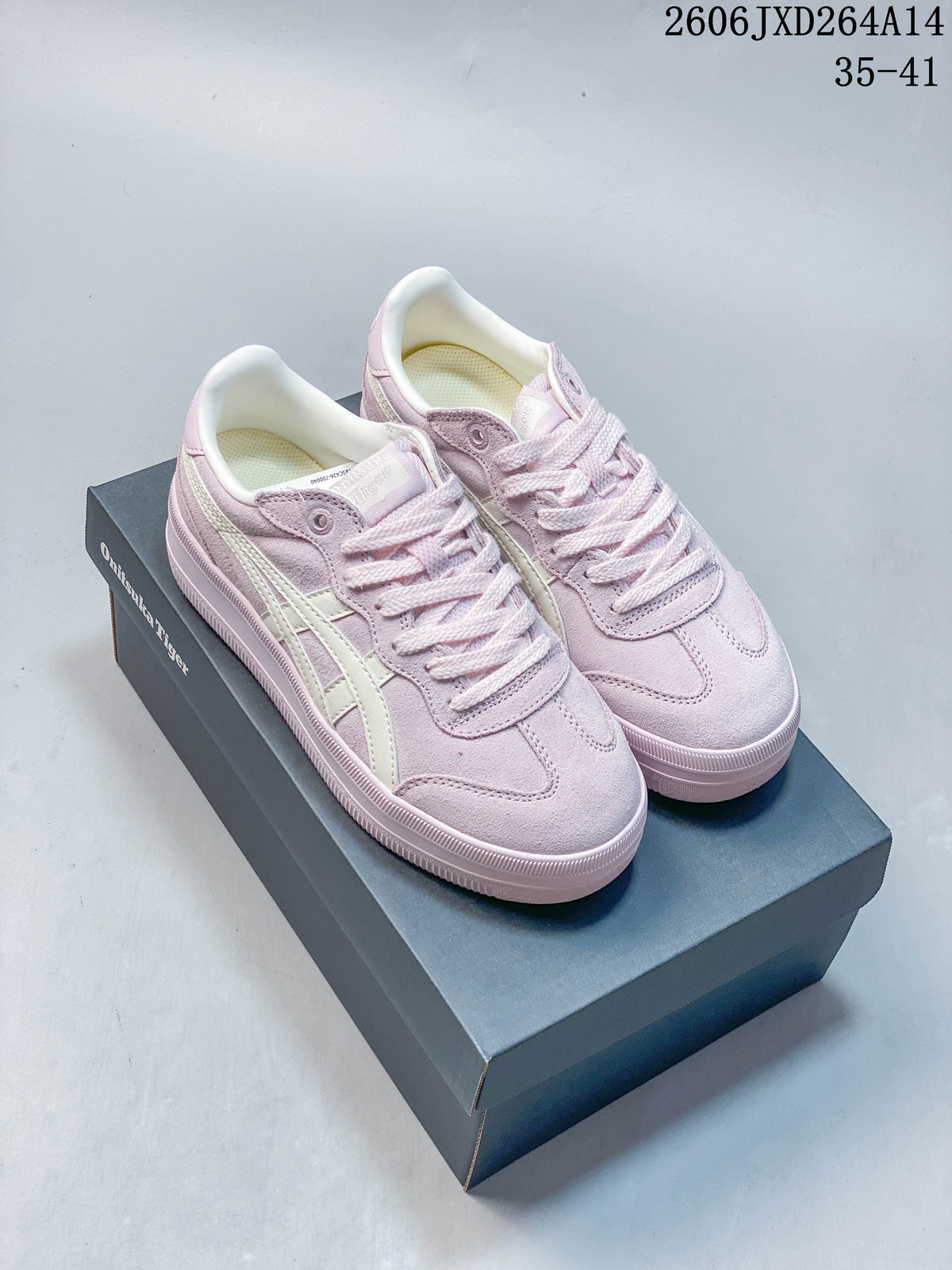 Onitsuka Tiger Tokuten Chunk Women's Pink Platform Sneakers 06JXD264A14
