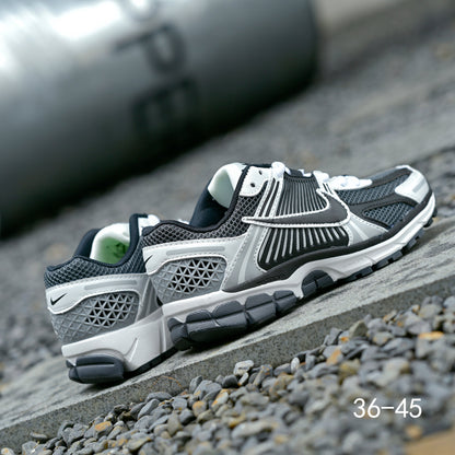 Nike Air Zoom Vomero 5 Sneakers, Black and White