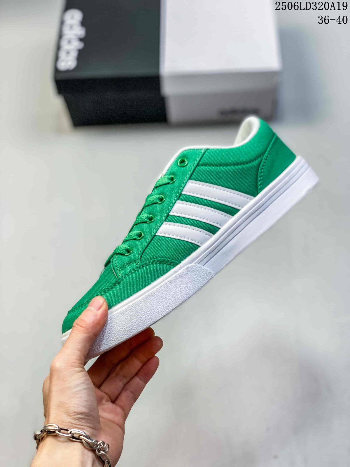 Adidas GVP Canvas STR Sneakers Green White