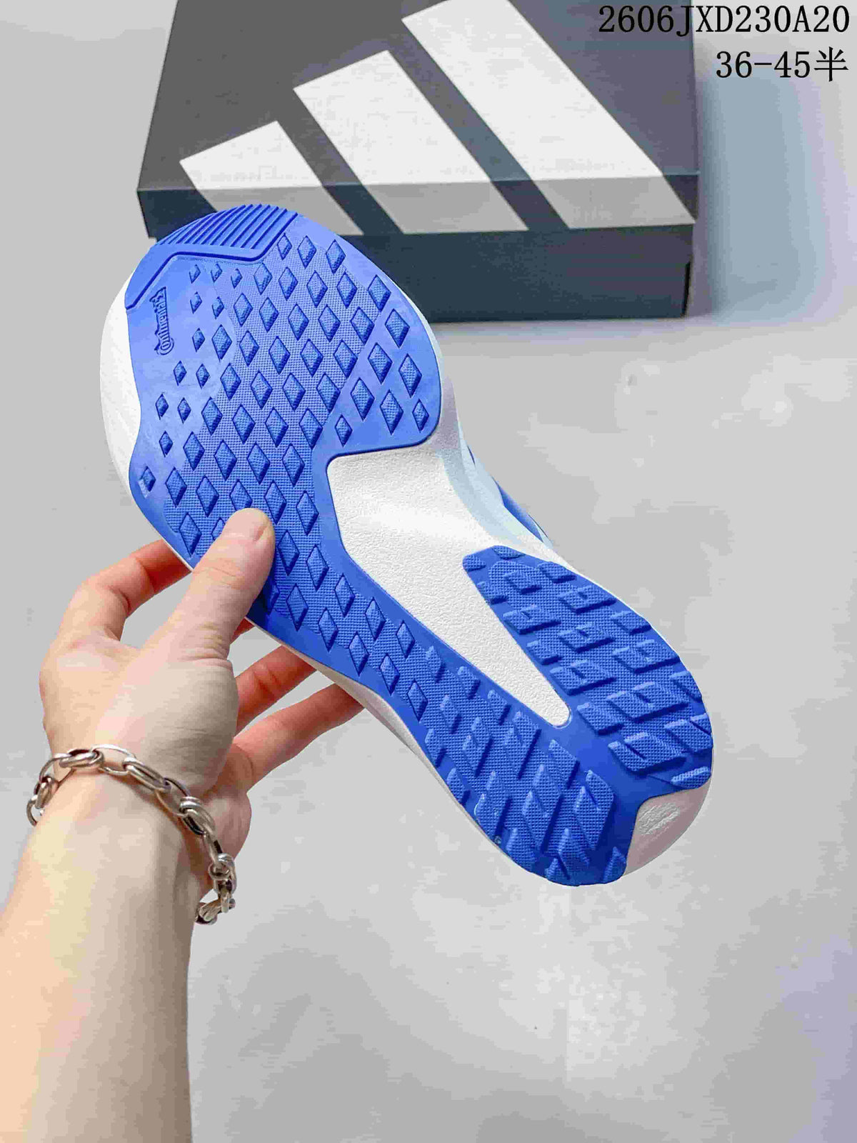 Adidas Adizero Evo SL Running Shoes Blue White Red