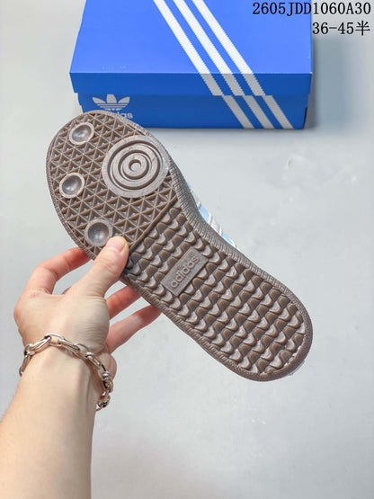 Adidas Samba Jane Blue Mary Jane Sneakers
