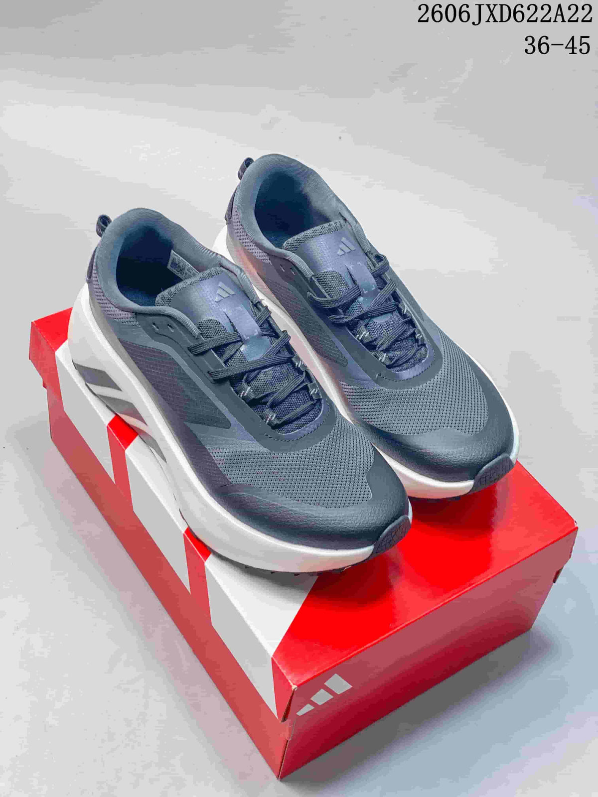 Adidas Hyperboost Edge M Running Sneakers in Gray