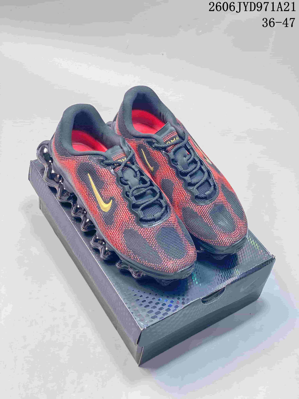 Nike Air Liquid Max Running Shoes Red and Black