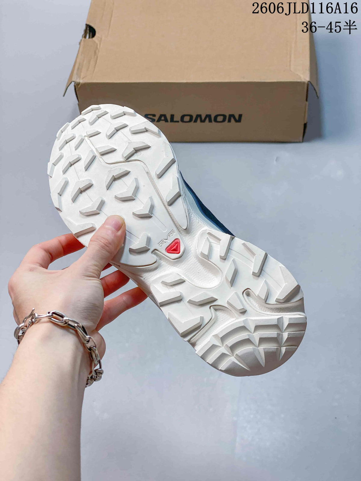 Salomon XT-6 Expanse Sneakers in Blue and White
