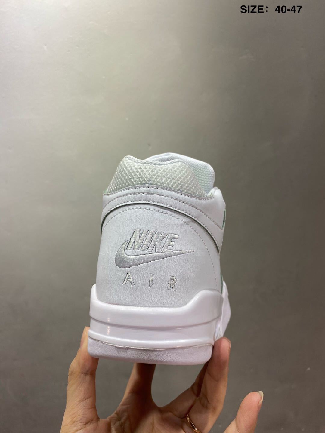 Nike Air Flight 89 White High-Top Sneakers
