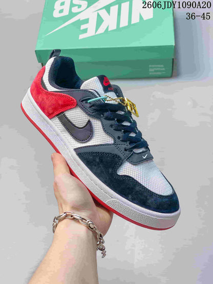 Nike SB Alleyoop Low-Top Skate Shoes, Multicolor