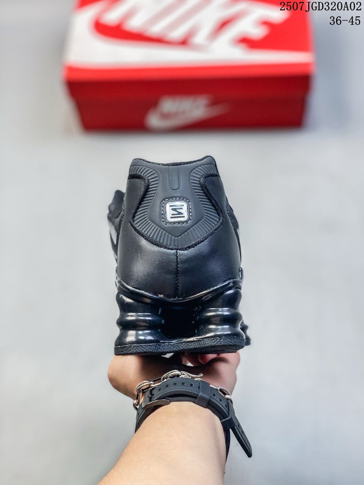 Nike Shox TL Black Mesh Sneakers