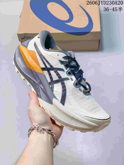 ASICS GEL-TRABUCO MAX 5 Trail Running Shoes White Gray