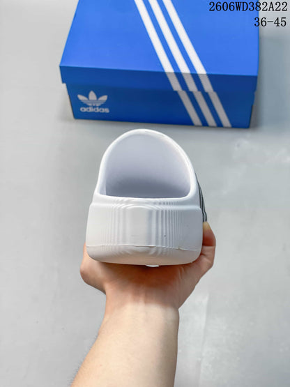 adidas Adifom Superstar Slides White Black